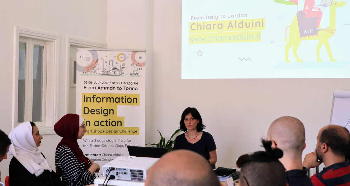 Information Design in Action — Workshop at Amman Design Week